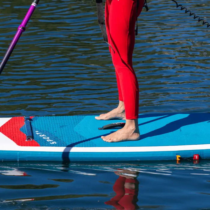 2024 Red Paddle Co 12'6'' Sport+ MSL Stand Up Paddle Board 001-001-002-0070 - Blue